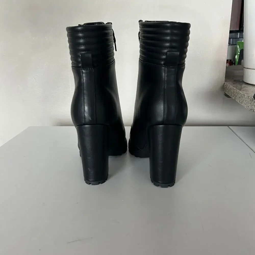 Black Heeled Boots - Picture 3 of 3